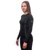 SENSOR dámské tričko MERINO ACTIVE dl. rukáv černá