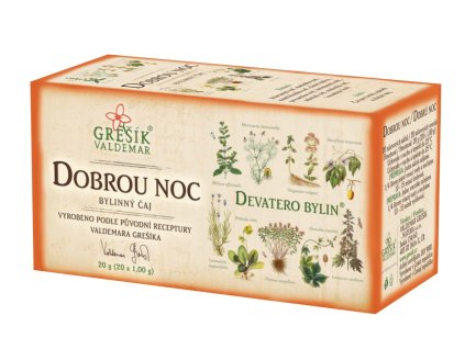 Grešík Dobrou noc 20 x 1,0 g