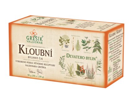 Grešík Kĺbový čaj nsDevatero bylín 20 x 1,5 g