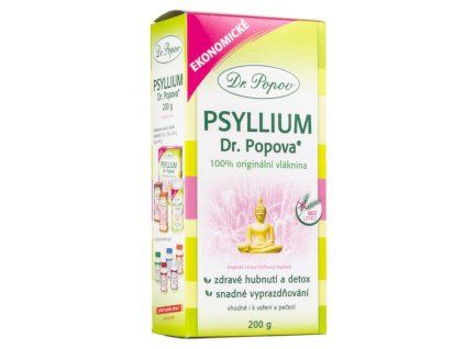 Dr.Popov Psyllium 200g novy obal