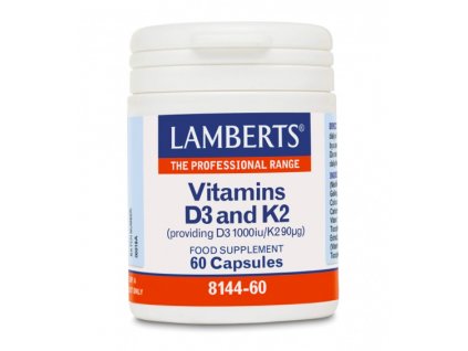 Vitamins D3 a K2