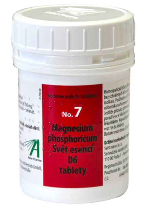 Adler Pharma Nr. 7 Magnesium phosphoricum D6 Velikost: 1000 tbl.
