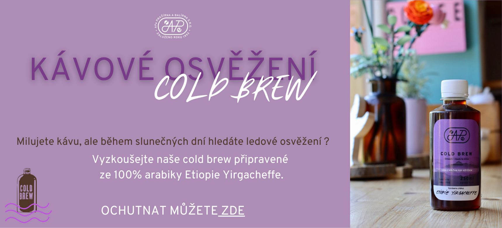 COLD BREW Etiopie Yirgacheffe