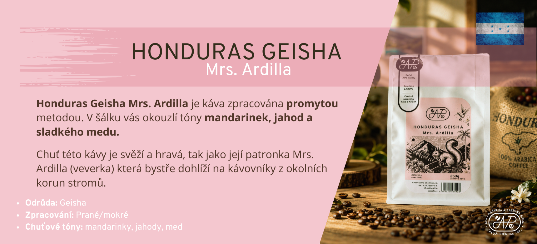 Honduras Geisha Mrs. Ardilla