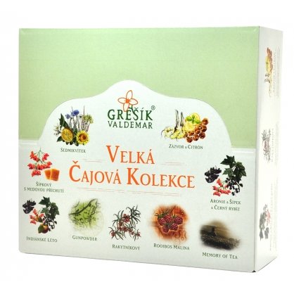 Grešík – Velká čajová kolekce 173 g (90 sáčků)