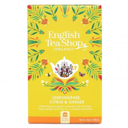 the english tea shop caj citronova trava zazvor citrusy 20 sacku