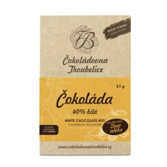Bílá čokoláda Troubelice