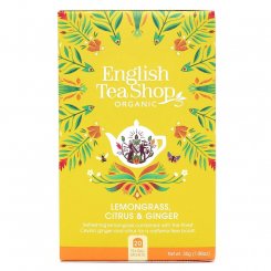 the english tea shop caj citronova trava zazvor citrusy 20 sacku