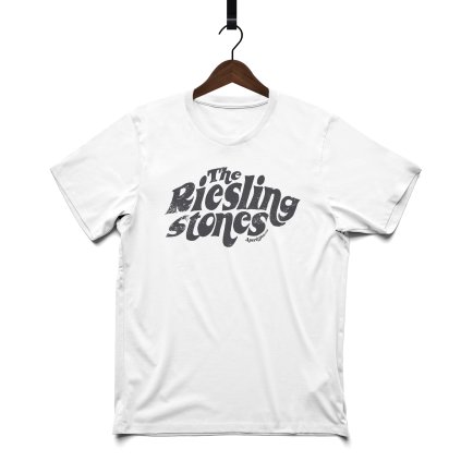 4581 2 the risling stones bile tricko cerny potisk