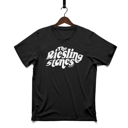 4590 3 cerne triko bily potisk riesling stones