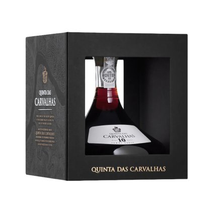 aperittivo Port Quinta das Carvalhas 10 YO Tawny (karafa 0,75 v dárkové krabičce)