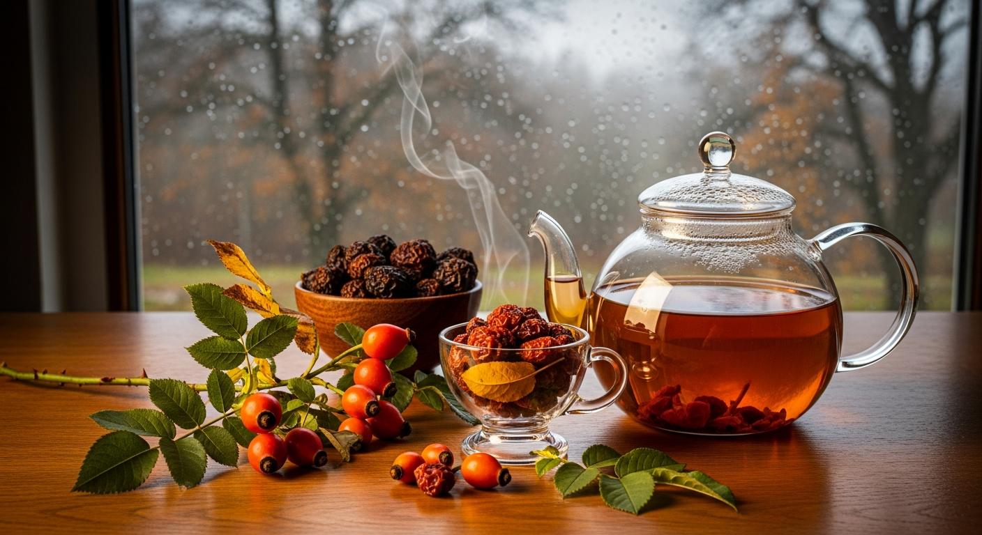 5 způsobů, jak šípkový čaj posílí vaši imunitu