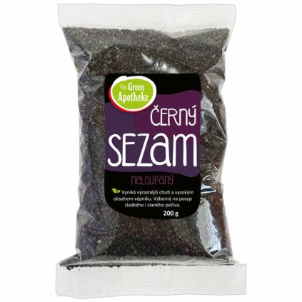 Sezam černý neloupaný 200g