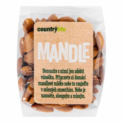 mandle jádra neloupaná