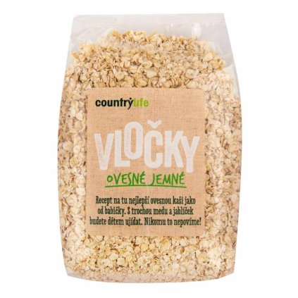 ovesné vločky jemné