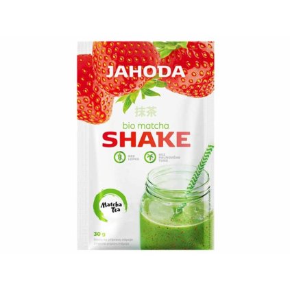 BIO Shake matcha jahoda1