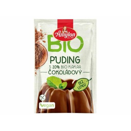 BIO Čokoládový puding bez lepku1