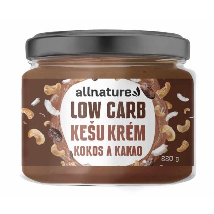 Kešu krém LOW carb kokos a kakao