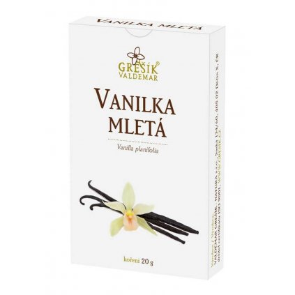 vanilka mleta