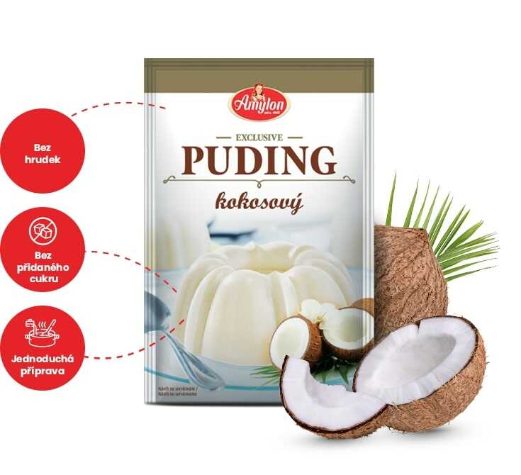 Amylon Exclusive puding kokosový 40g