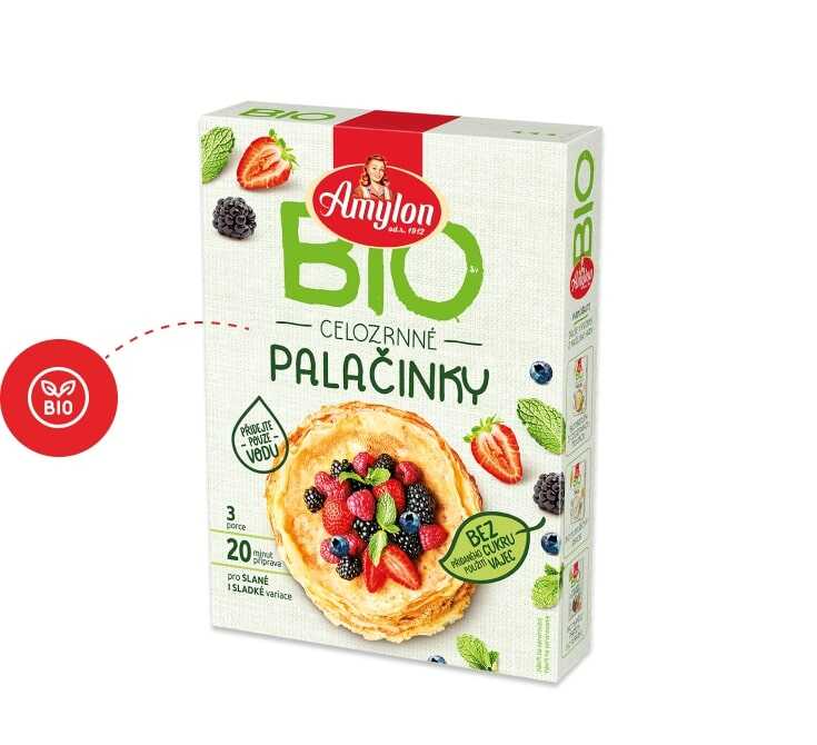 Levně Amylon BIO Celozrnné palačinky 250g