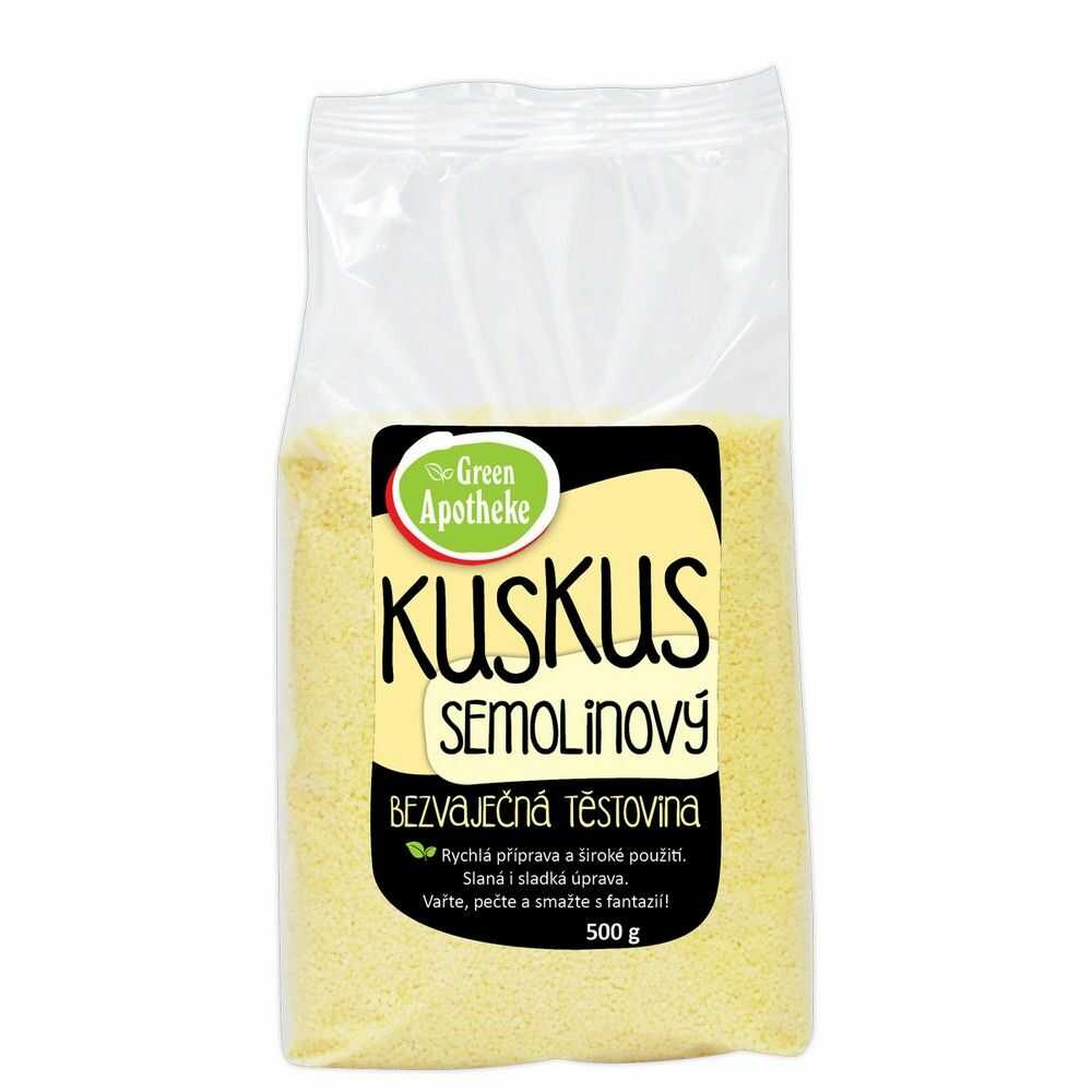 Levně Green Apotheke Kuskus semolinový 500g