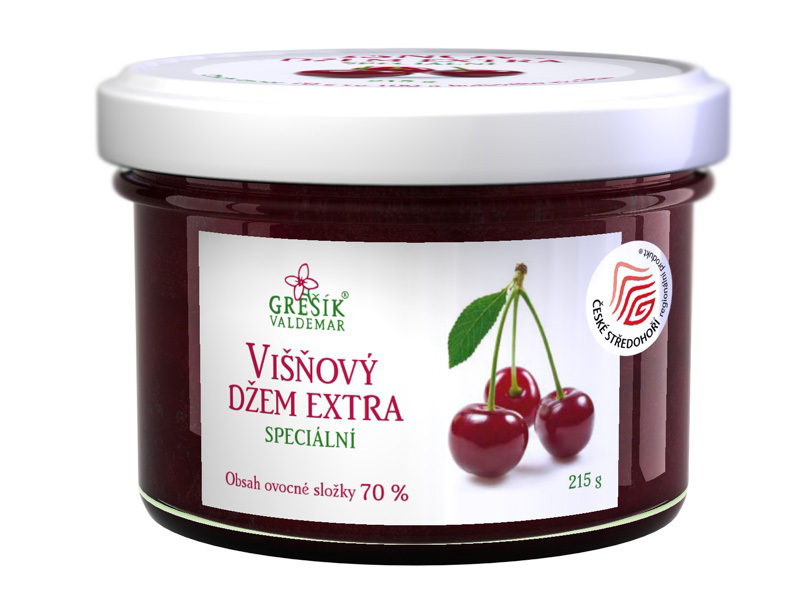 Valdemar Grešík Višňový džem 215g