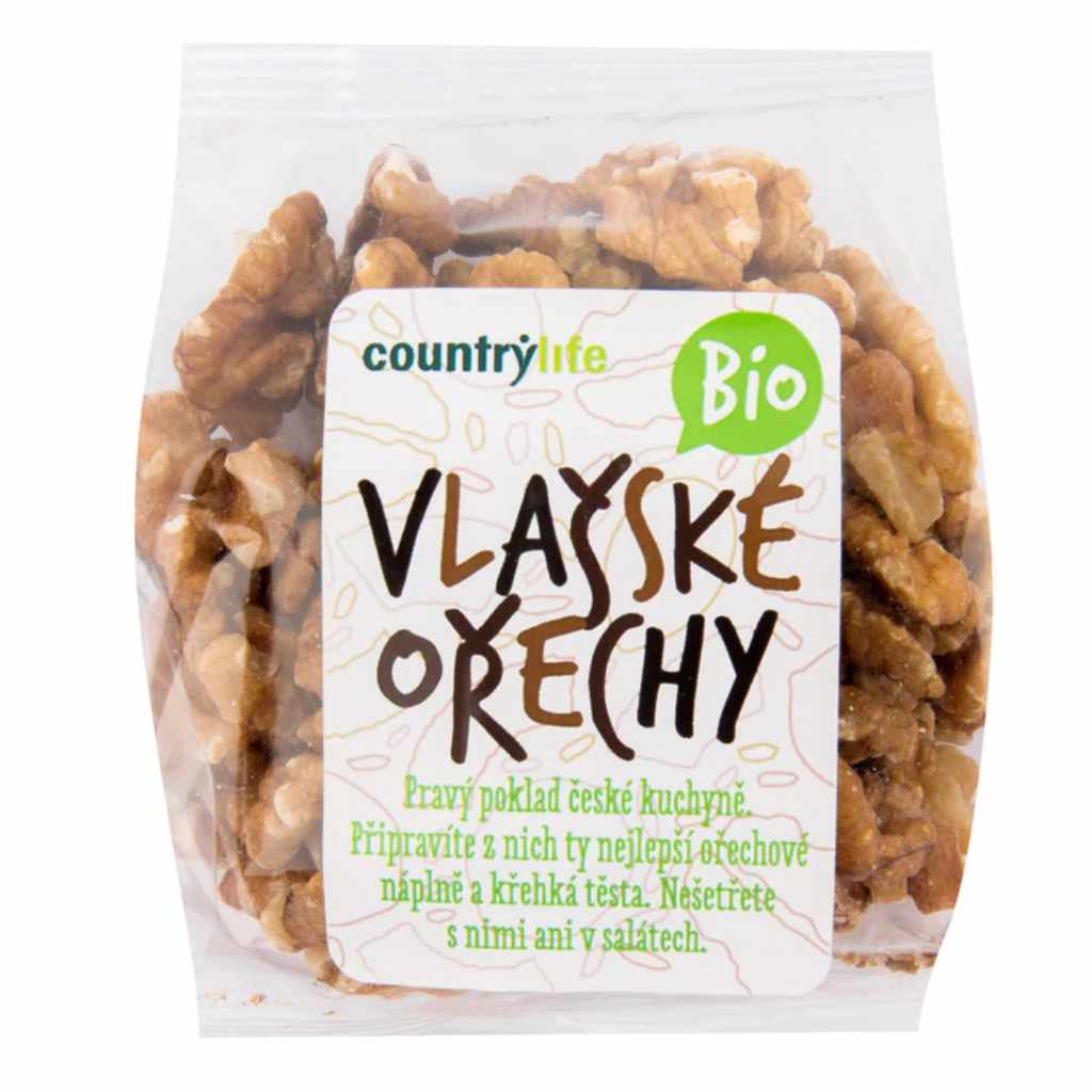 Levně COUNTRY LIFE BIO vlašské ořechy 100g EXP 02/2026