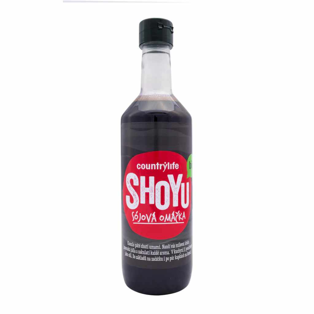 Levně COUNTRY LIFE BIO Shoyu sójová omáčka 500ml