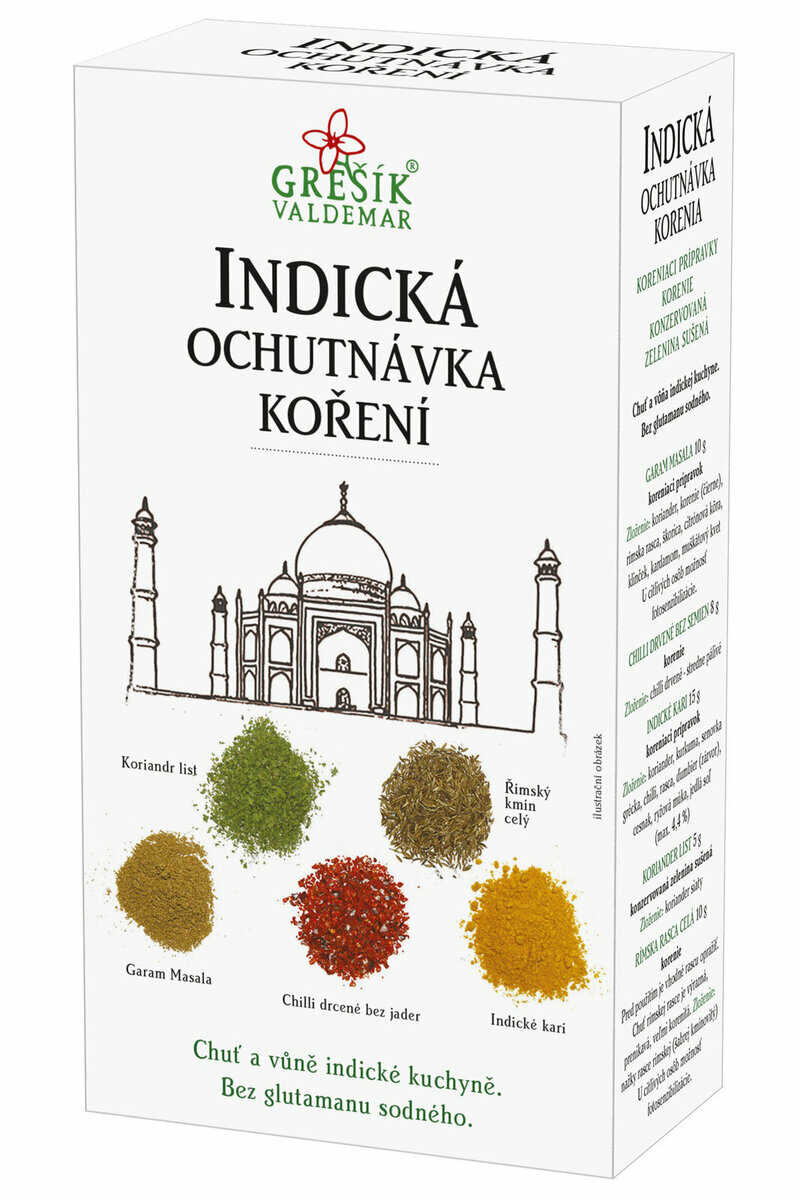 Levně Valdemar Grešík Indická ochutnávka koření 48g