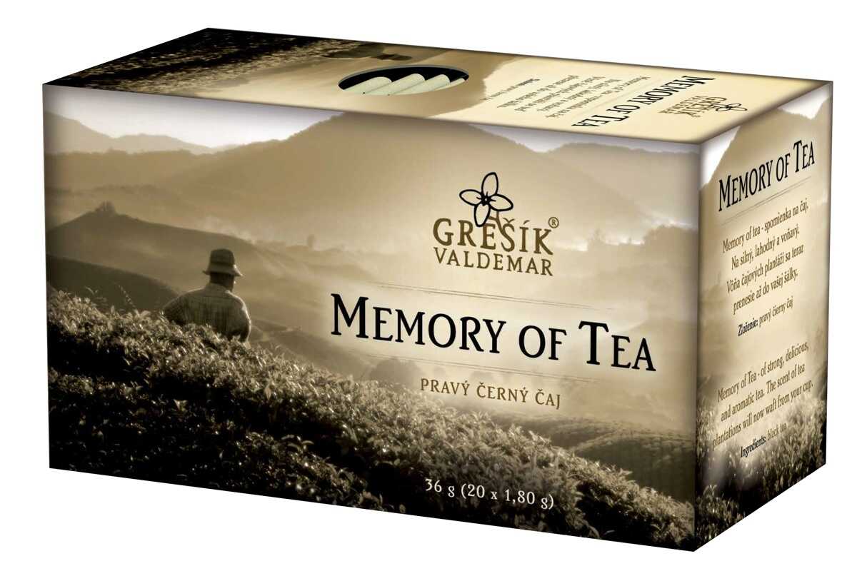 Valdemar Grešík Černý čaj Memory of Tea