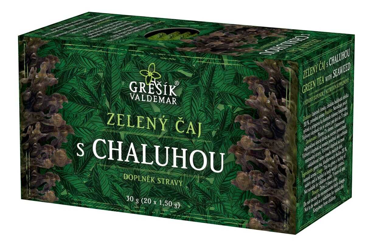 Levně Valdemar Grešík Zelený čaj s chaluhou