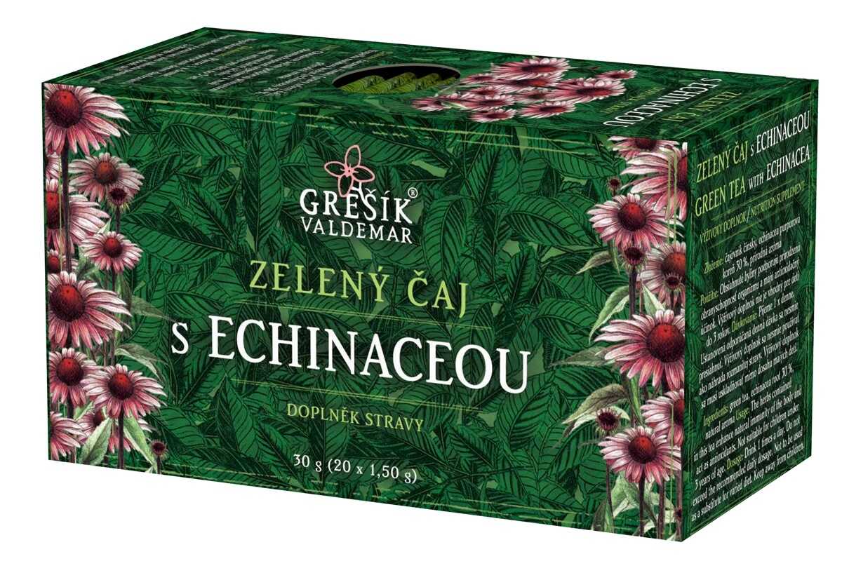 Levně Valdemar Grešík Zelený čaj s echinaceou