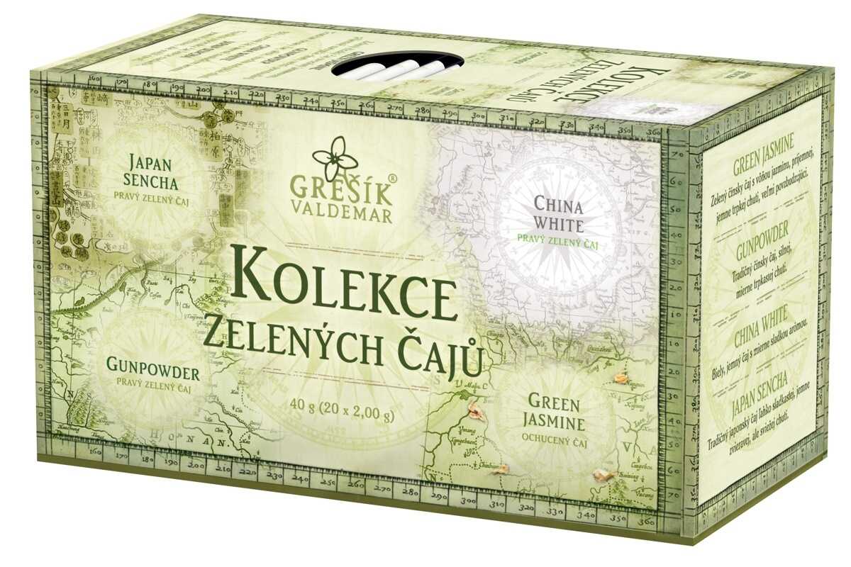 Levně Valdemar Grešík Kolekce zelených čajů