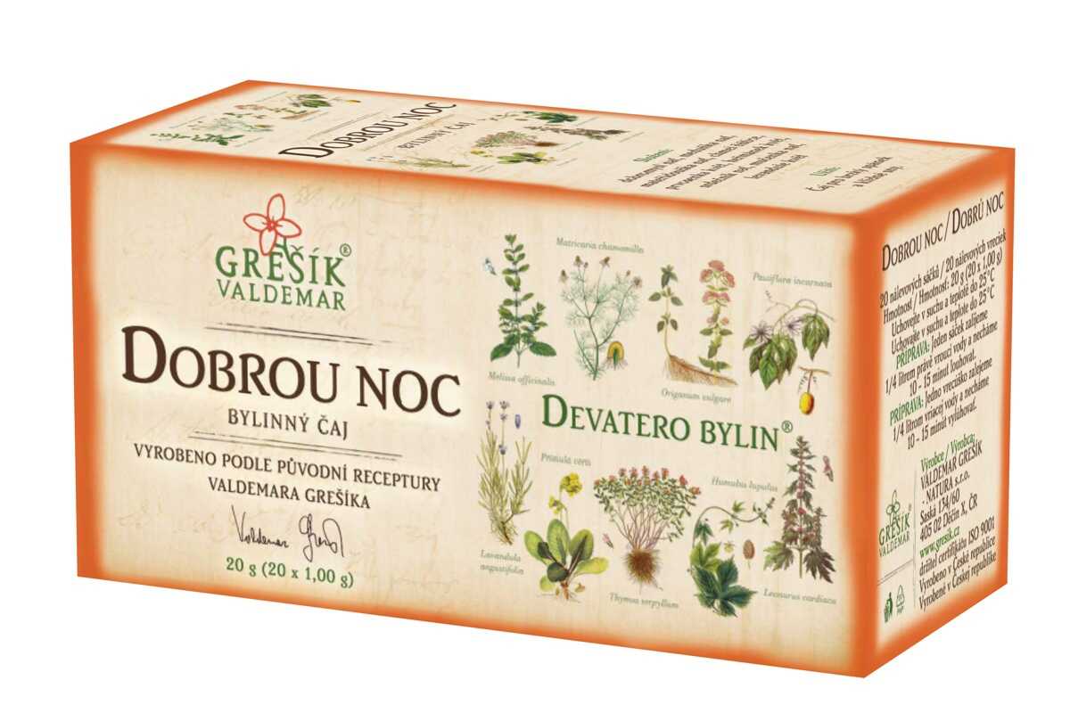 Levně Valdemar Grešík Bylinný čaj Dobrou noc