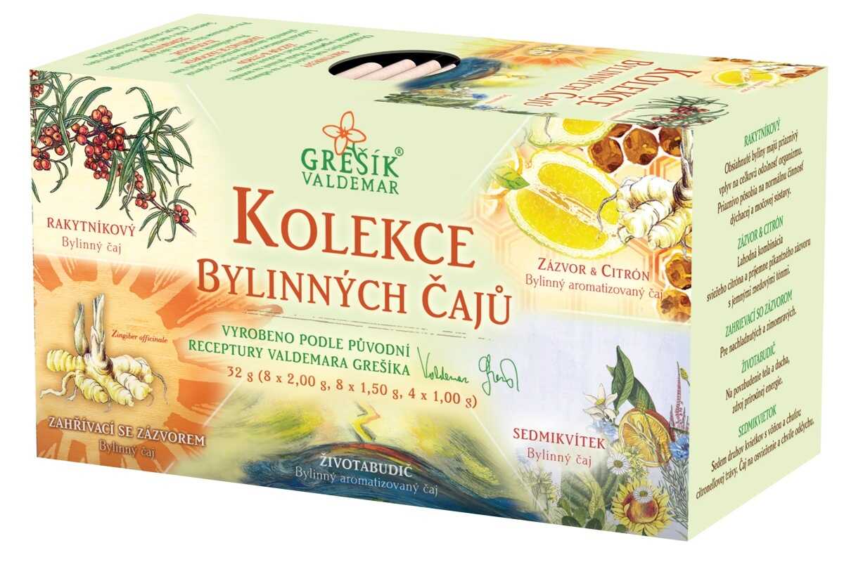 Valdemar Grešík Kolekce bylinných čajů