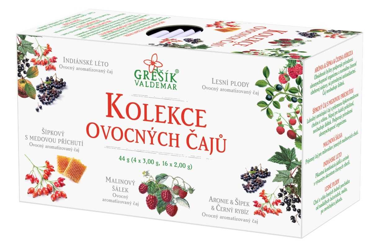 Valdemar Grešík Kolekce ovocných čajů