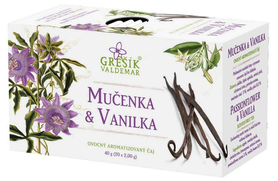 Valdemar Grešík Ovocný čaj Mučenka a vanilka