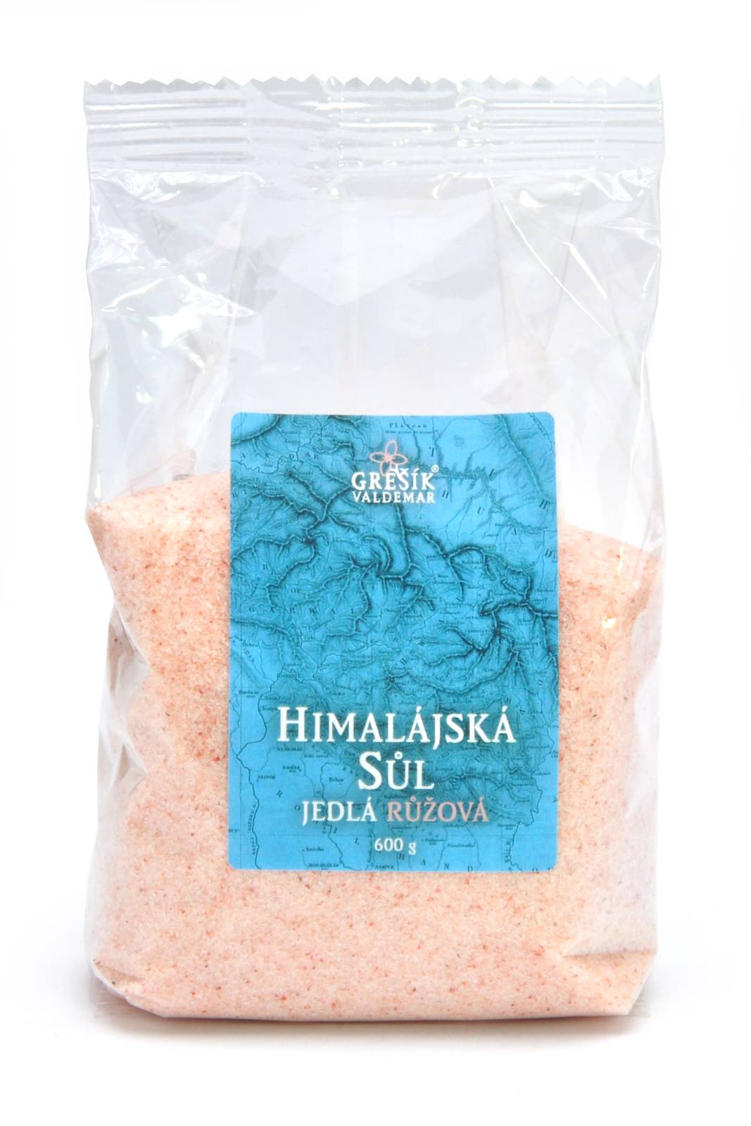Levně Valdemar Grešík Sůl Himalájská jedlá růžová 600g