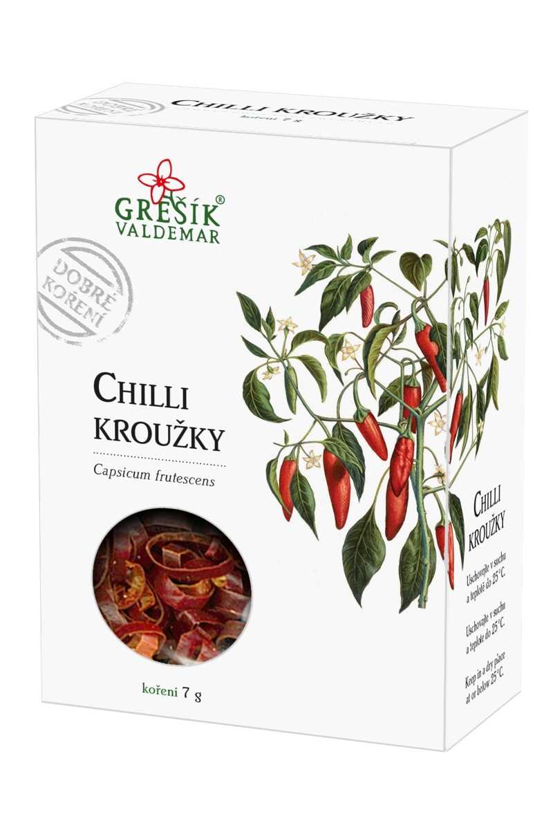 Levně Valdemar Grešík Chilli kroužky 7g