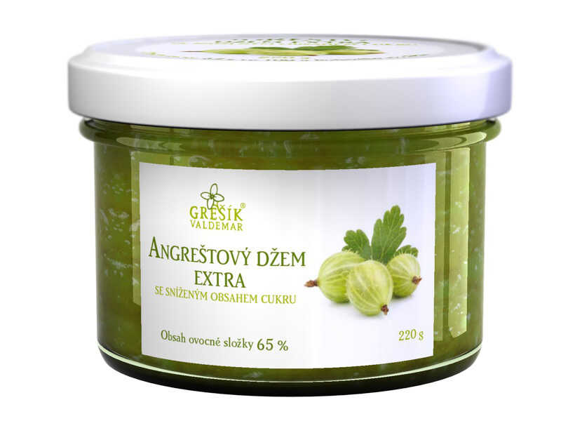 Levně Valdemar Grešík Angreštový džem 220g