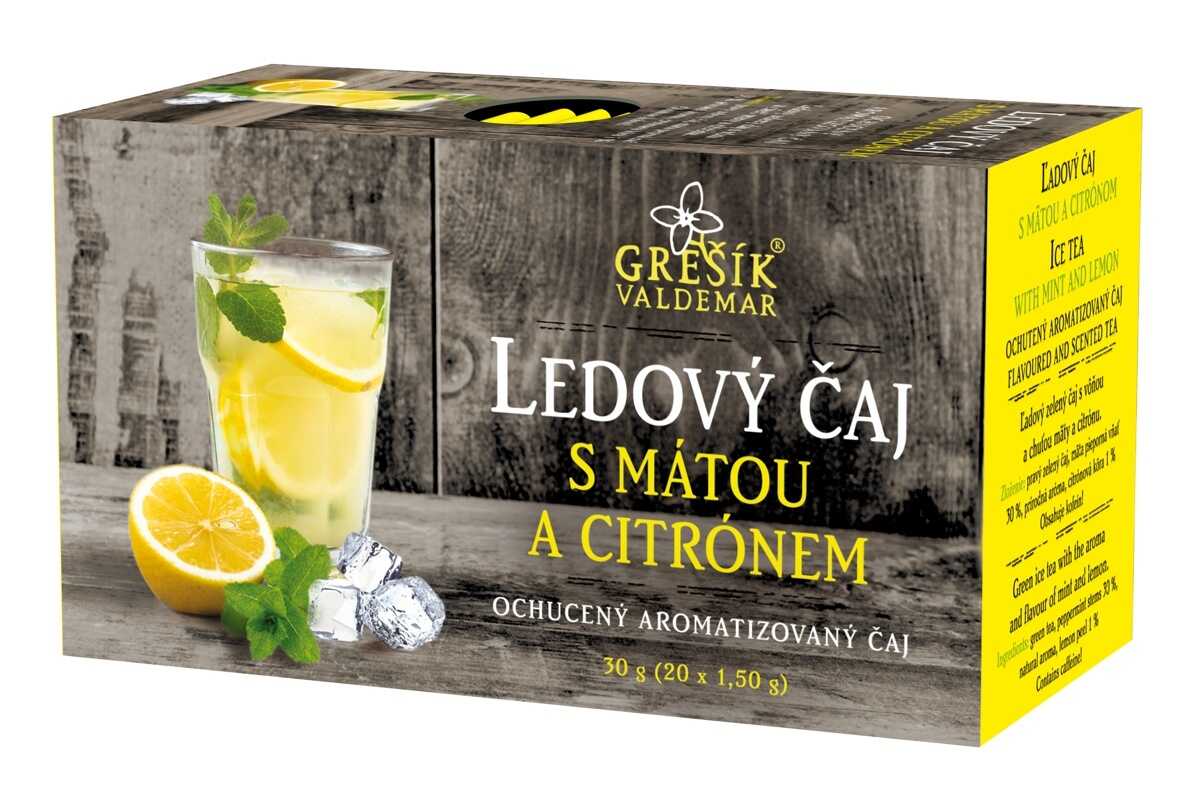 Levně Valdemar Grešík Ledový čaj s mátou a citrónem