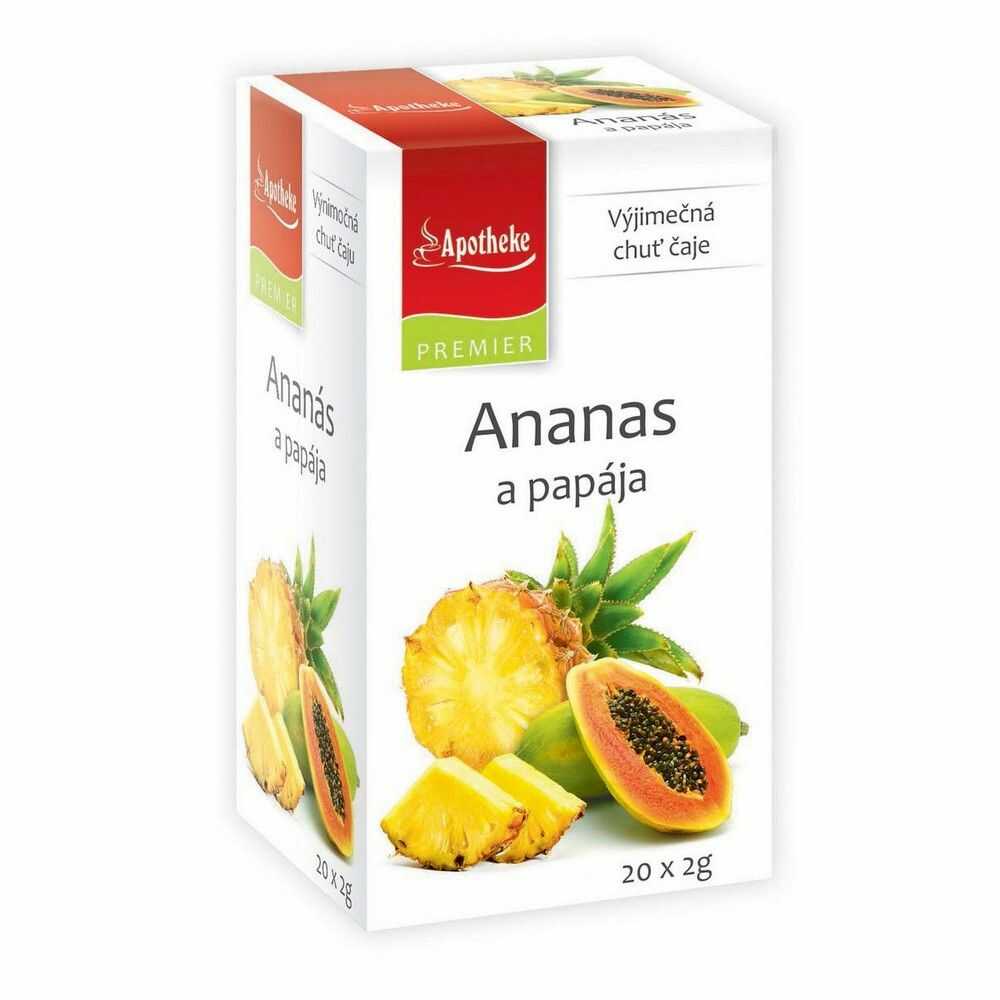 Apotheke Ovocný čaj Ananas a papája