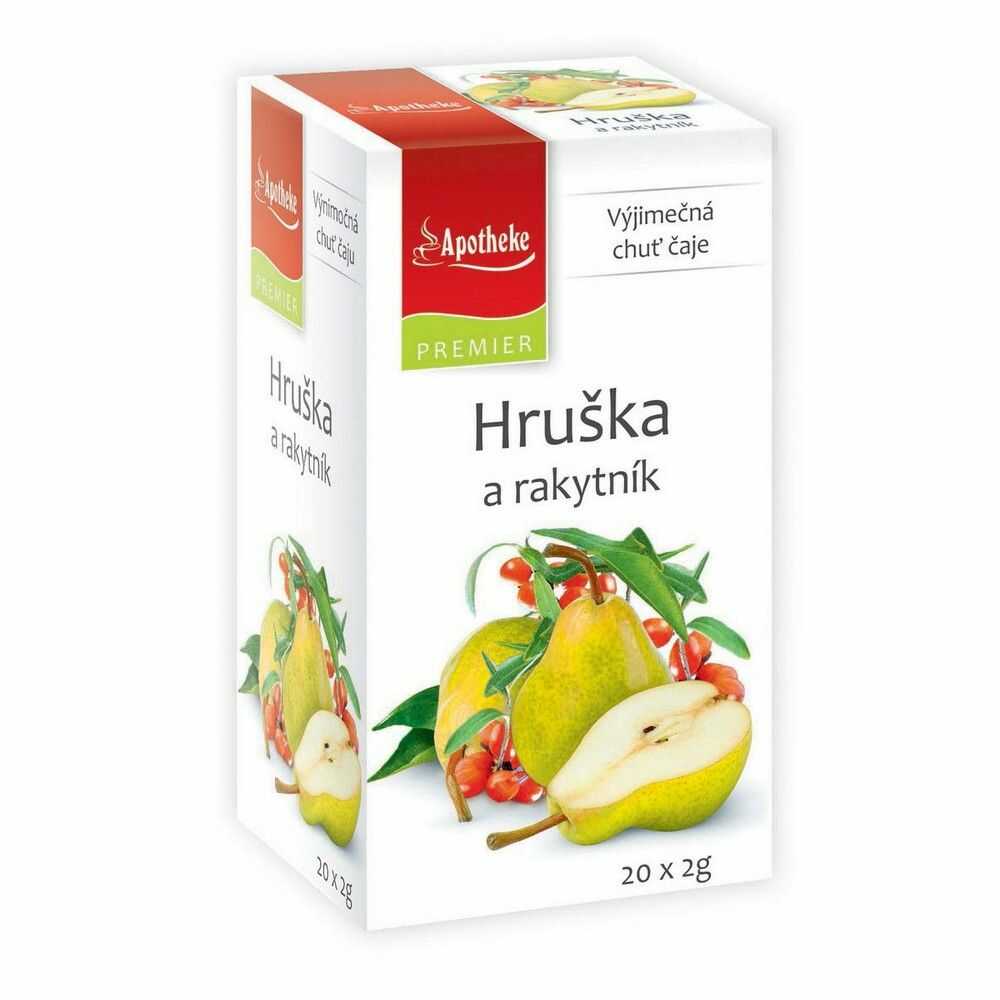 Apotheke Ovocný čaj Hruška a rakytník