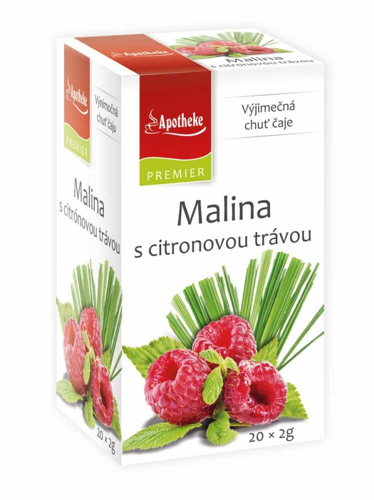 Apotheke Bylinný čaj Malina s citronovou trávou