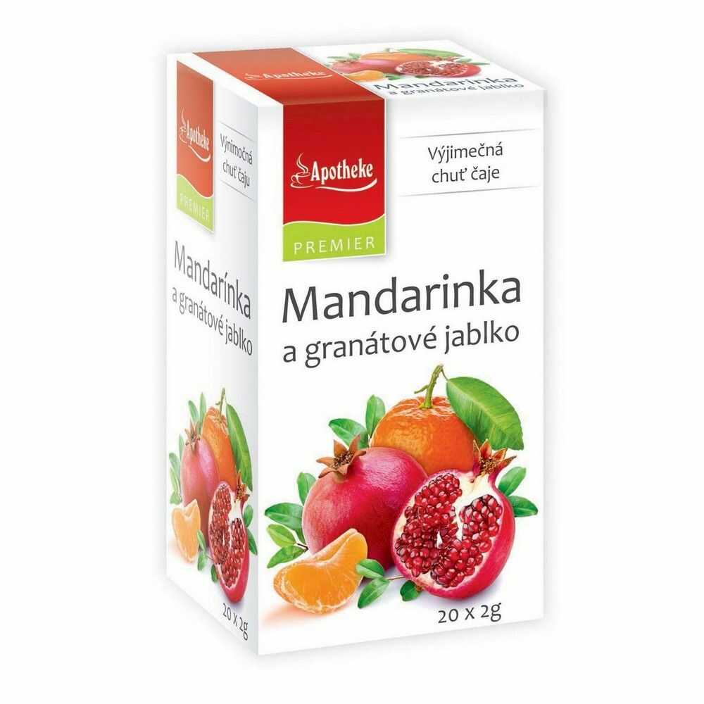 Apotheke Ovocný čaj Mandarinka a granátové jablko