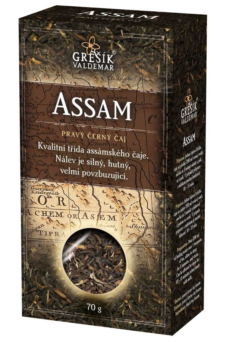 Levně Valdemar Grešík Černý čaj Assam sypaný