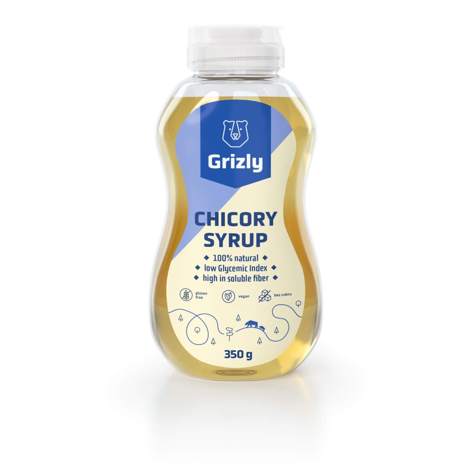 Levně Grizly Čekankový sirup 350g