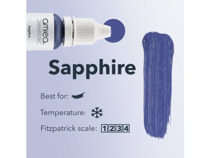amiea pmu pigments Organicline Sapphire details