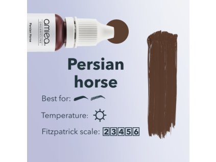 amiea pmu pigments Organicline Persian horse details